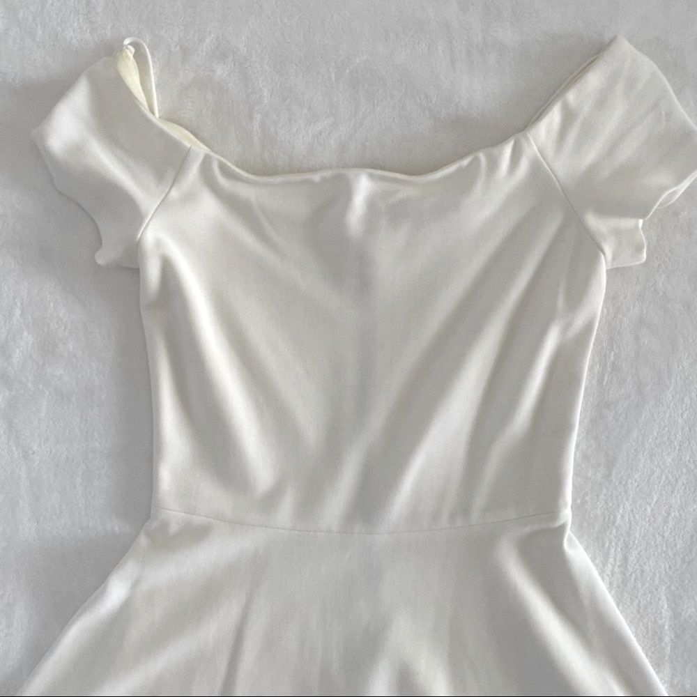 Alice & Olivia white mini dress - Picture 3 of 14